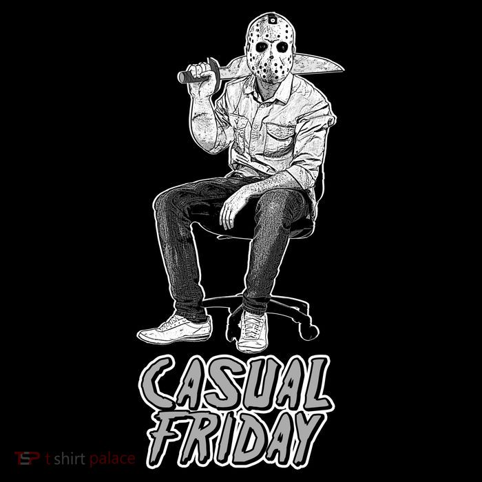 Casual Friday Scary Halloween Horror Movie Flatbill Hat