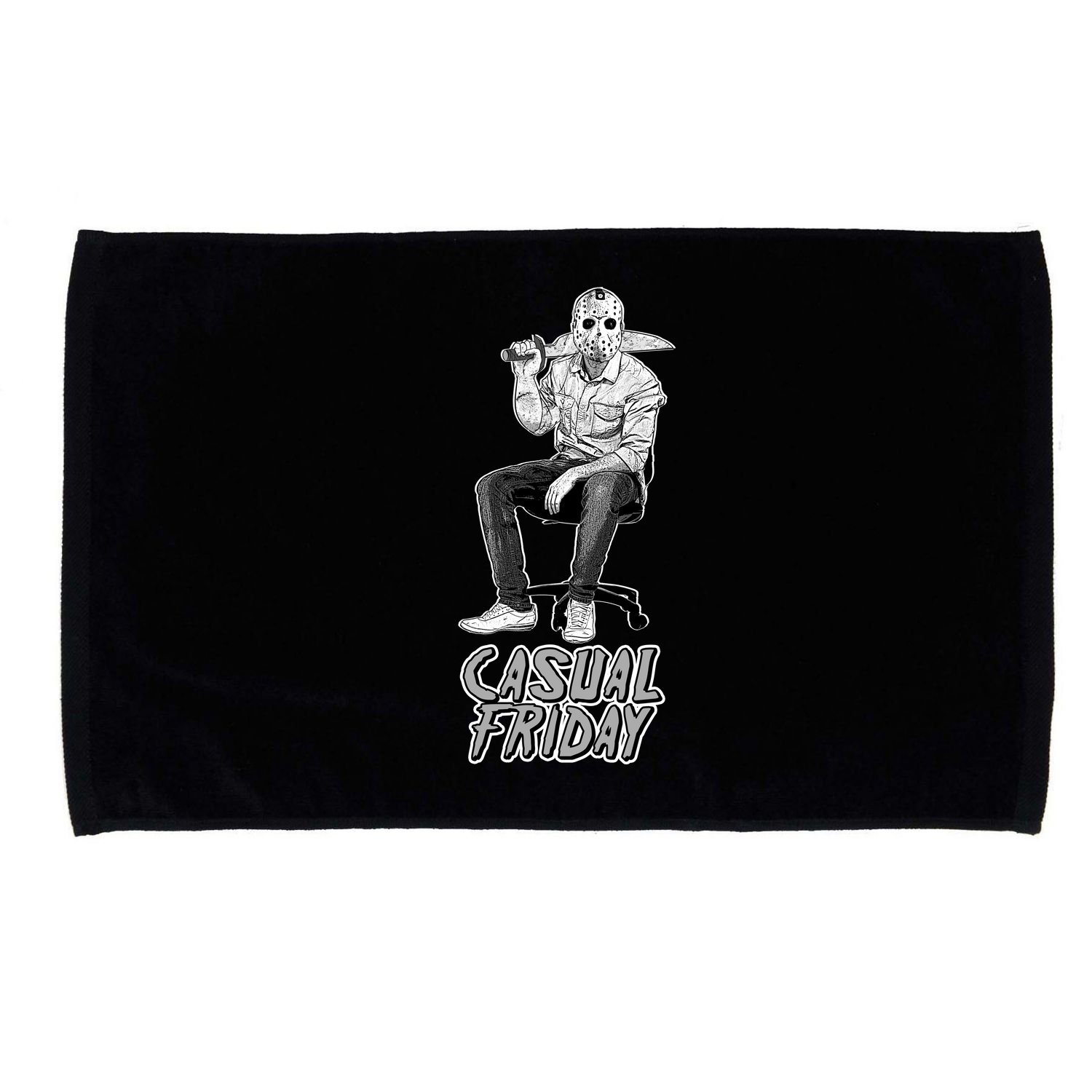 Casual Friday Scary Halloween Horror Movie Microfiber Hand Towel
