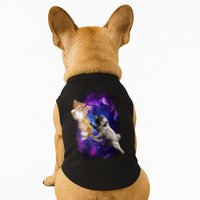 Cat And Pug In Space Doggie Tank