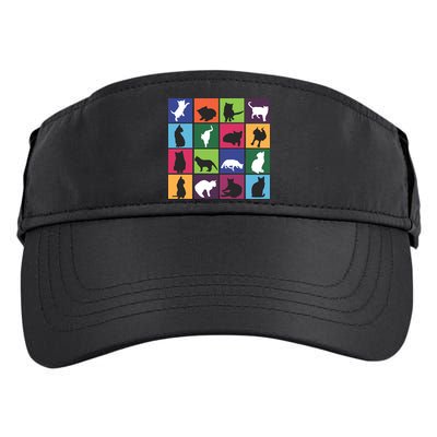 Cat Blocks Adult Drive Performance Visor