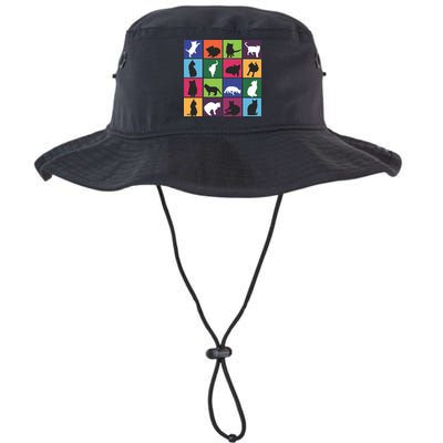Cat Blocks Bucket Hat