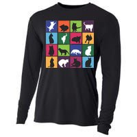 Cat Blocks Cooling Performance Long Sleeve Crew