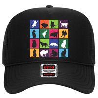Cat Blocks Trucker Hat
