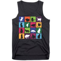 Cat Blocks Tank Top