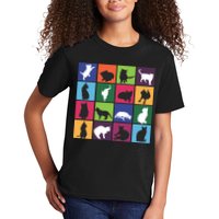 Cat Blocks Kids T-Shirt