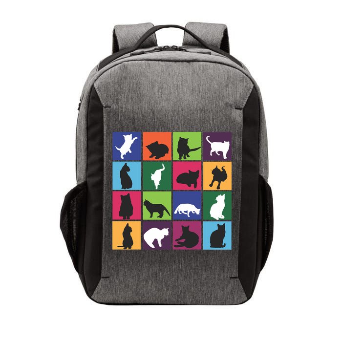 Cat Blocks Vector Backpack