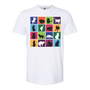 Cat Blocks Softstyle CVC T-Shirt