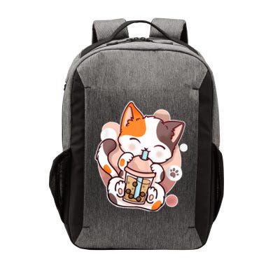 Cat Boba Tea Kawaii Vector Backpack