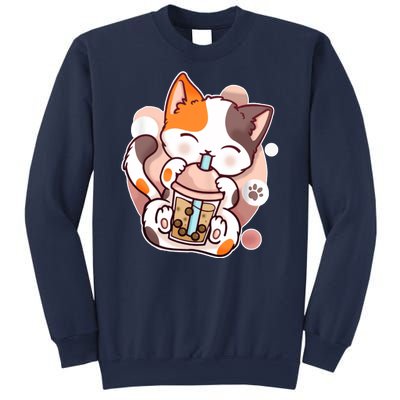 Cat Boba Tea Kawaii Sweatshirt