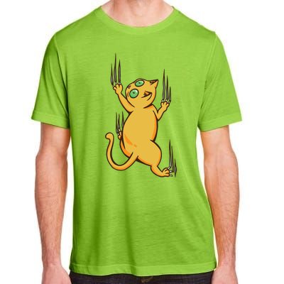 Cat Climbing Adult ChromaSoft Performance T-Shirt