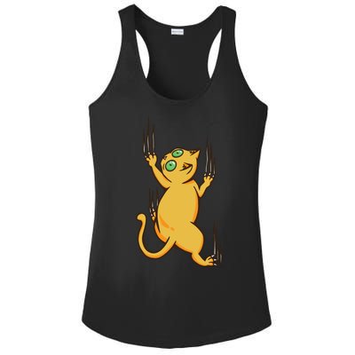 Cat Climbing Ladies PosiCharge Competitor Racerback Tank