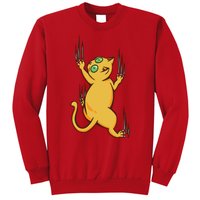 Cat Climbing Sweatshirt