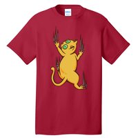 Cat Climbing Tall T-Shirt