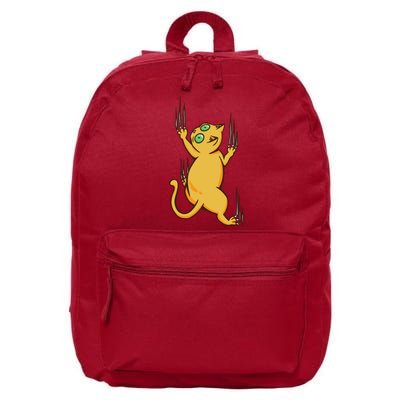 Cat Climbing 16 in Basic Backpack