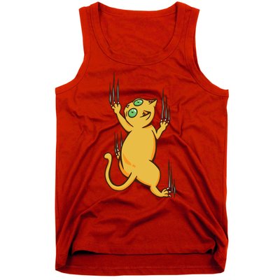 Cat Climbing Tank Top