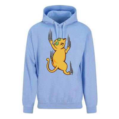 Cat Climbing Unisex Surf Hoodie