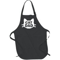 Cat Dad Full-Length Apron With Pockets