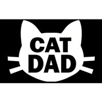 Cat Dad Bumper Sticker