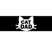 Cat Dad Bumper Sticker