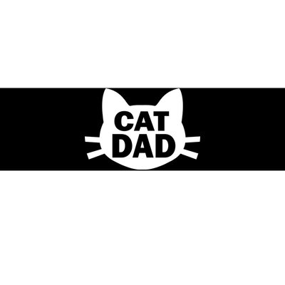 Cat Dad Bumper Sticker