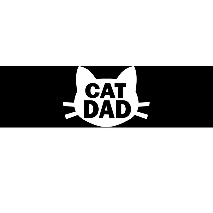 Cat Dad Bumper Sticker