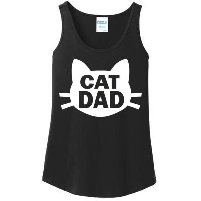 Cat Dad Ladies Essential Tank