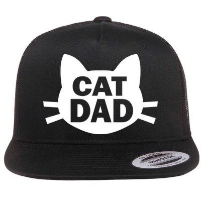 Cat Dad Flatbill Hat
