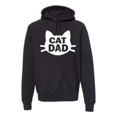 Cat Dad Premium Hoodie