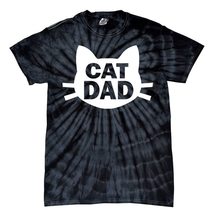 Cat Dad Tie-Dye T-Shirt