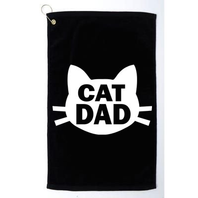 Cat Dad Platinum Collection Golf Towel