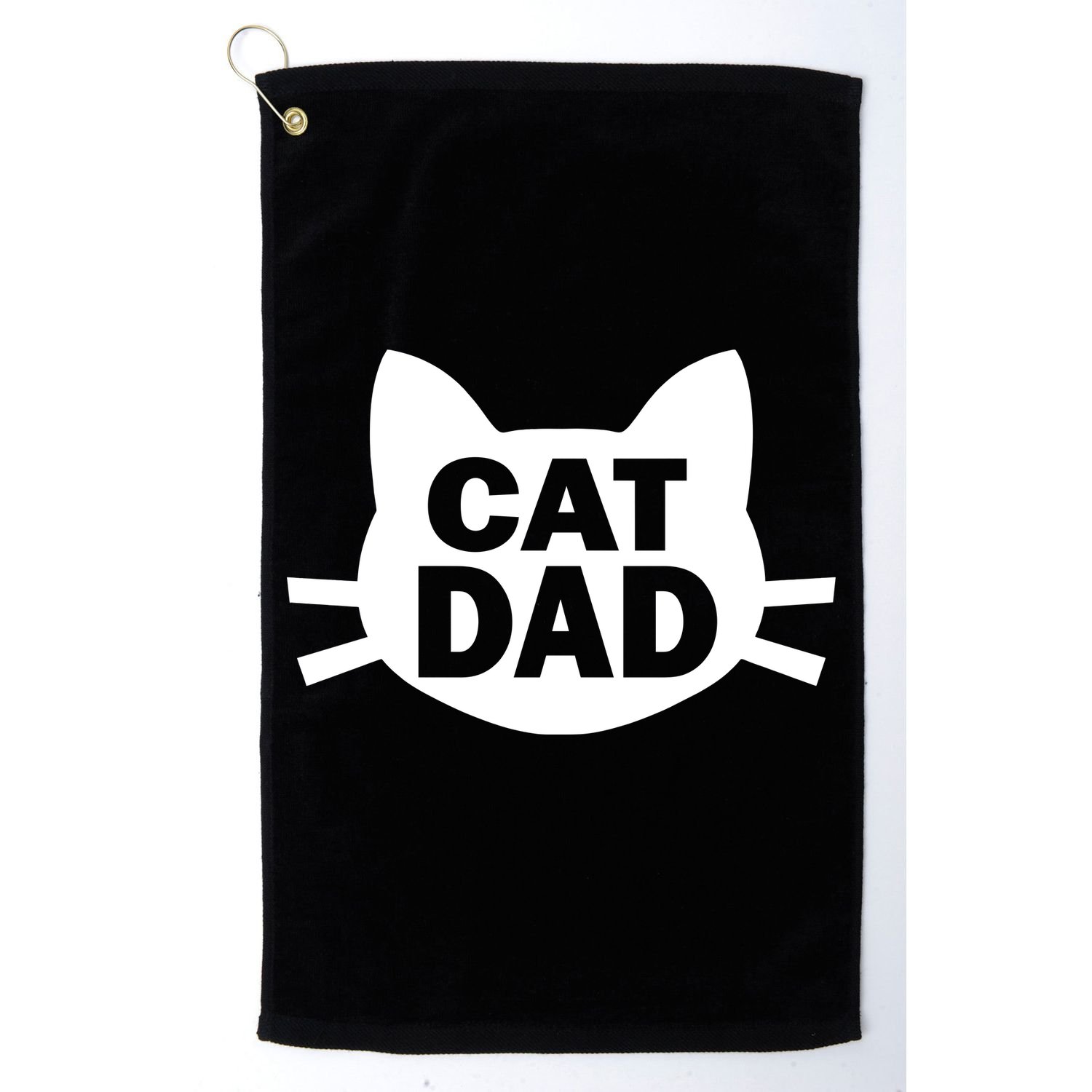 Cat Dad Golf Towel