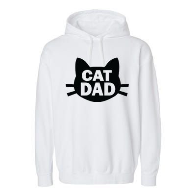 Cat Dad Garment-Dyed Fleece Hoodie