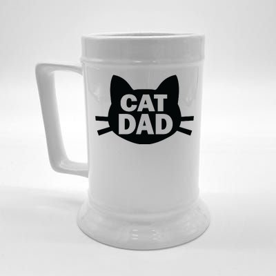 Cat Dad Beer Stein