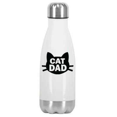 Cat Dad Stainless Steel Insulated Water Bottle