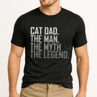 Cat Dad The Man Myth Legend Performance Shirt