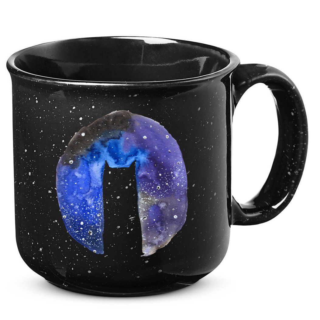 Cat Galaxy 15oz Campfire Ceramic Mug