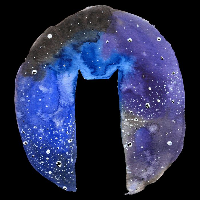 Cat Galaxy Drawstring Bag