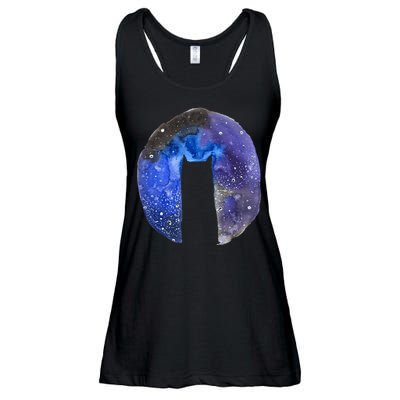 Cat Galaxy Ladies Essential Flowy Tank