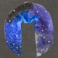 Cat Galaxy Cotton Canvas Backpack