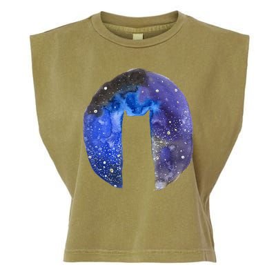 Cat Galaxy Garment-Dyed Women's Muscle Tee