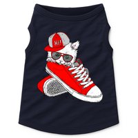 Cat In Red Sneakers Doggie Tank