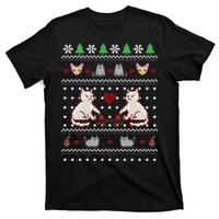 Cat Lover Ugly Christmas T-Shirt