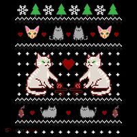 Cat Lover Ugly Christmas 16 in Basic Backpack