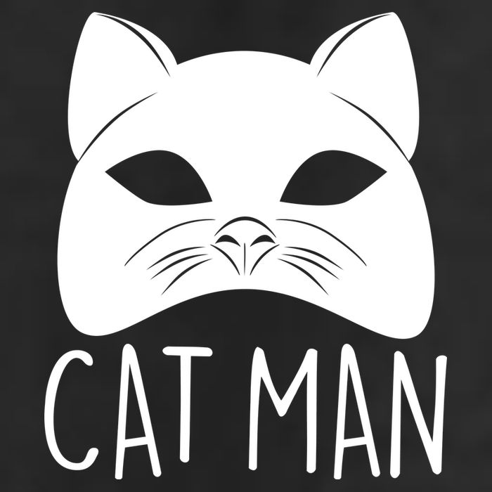 Cat Man Superhero Mask Cat Lover Fan 25L Jumbo Tote