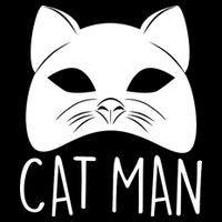 Cat Man Superhero Mask Cat Lover Fan Zip Tote Bag