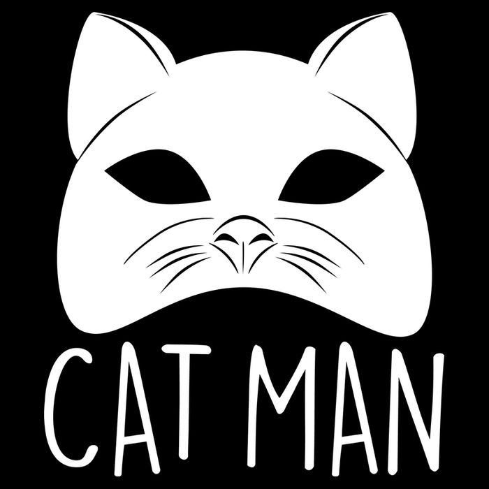 Cat Man Superhero Mask Cat Lover Fan Zip Tote Bag