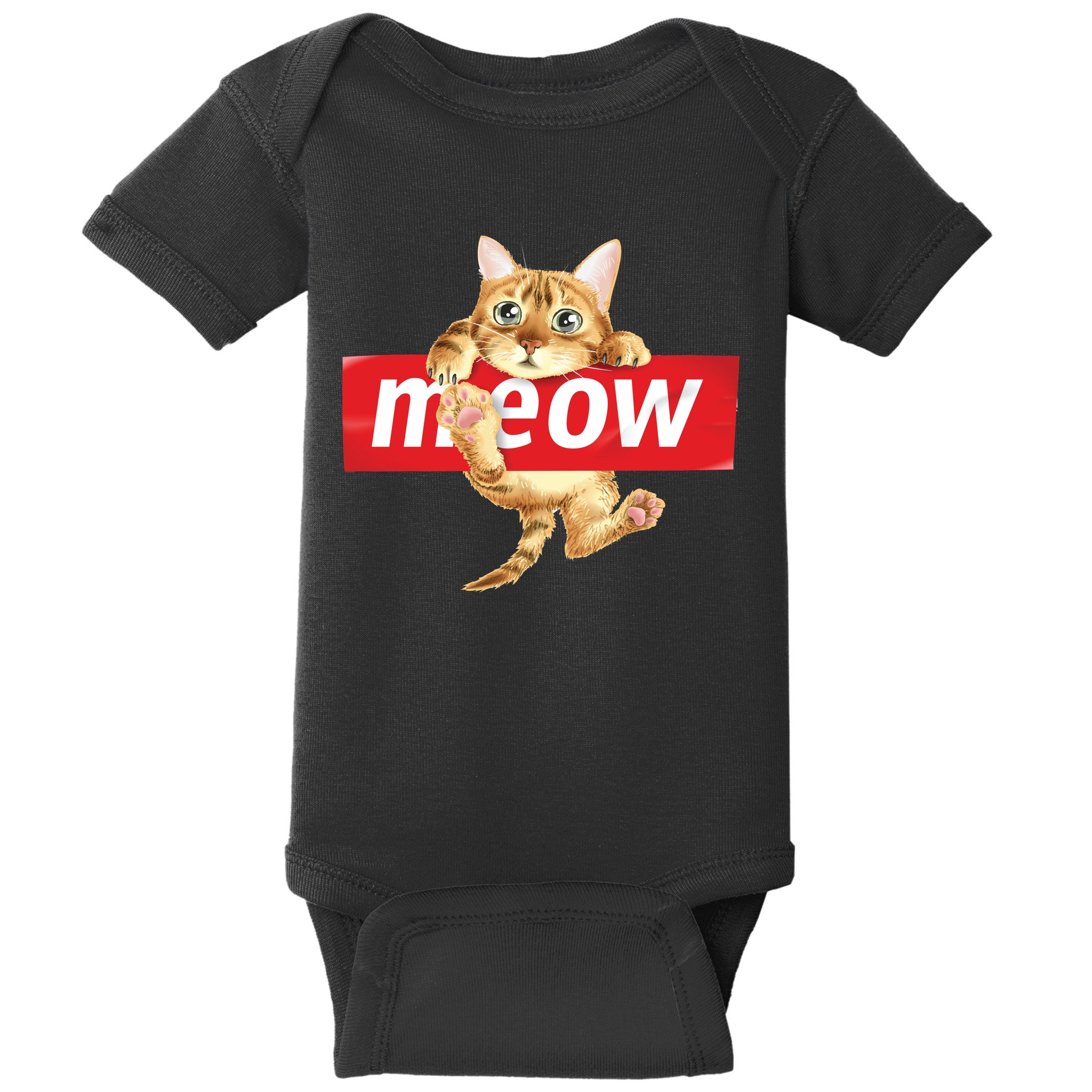 Cat Meow Supreme Baby Bodysuit