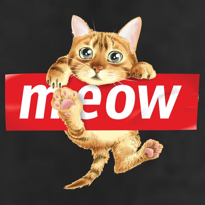 Cat Meow Supreme Golf Towel