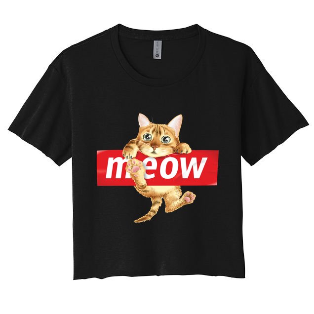 Cat Meow Supreme Crop Top