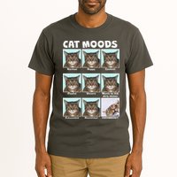 Cat Moods Funny Meme Tall T-Shirt